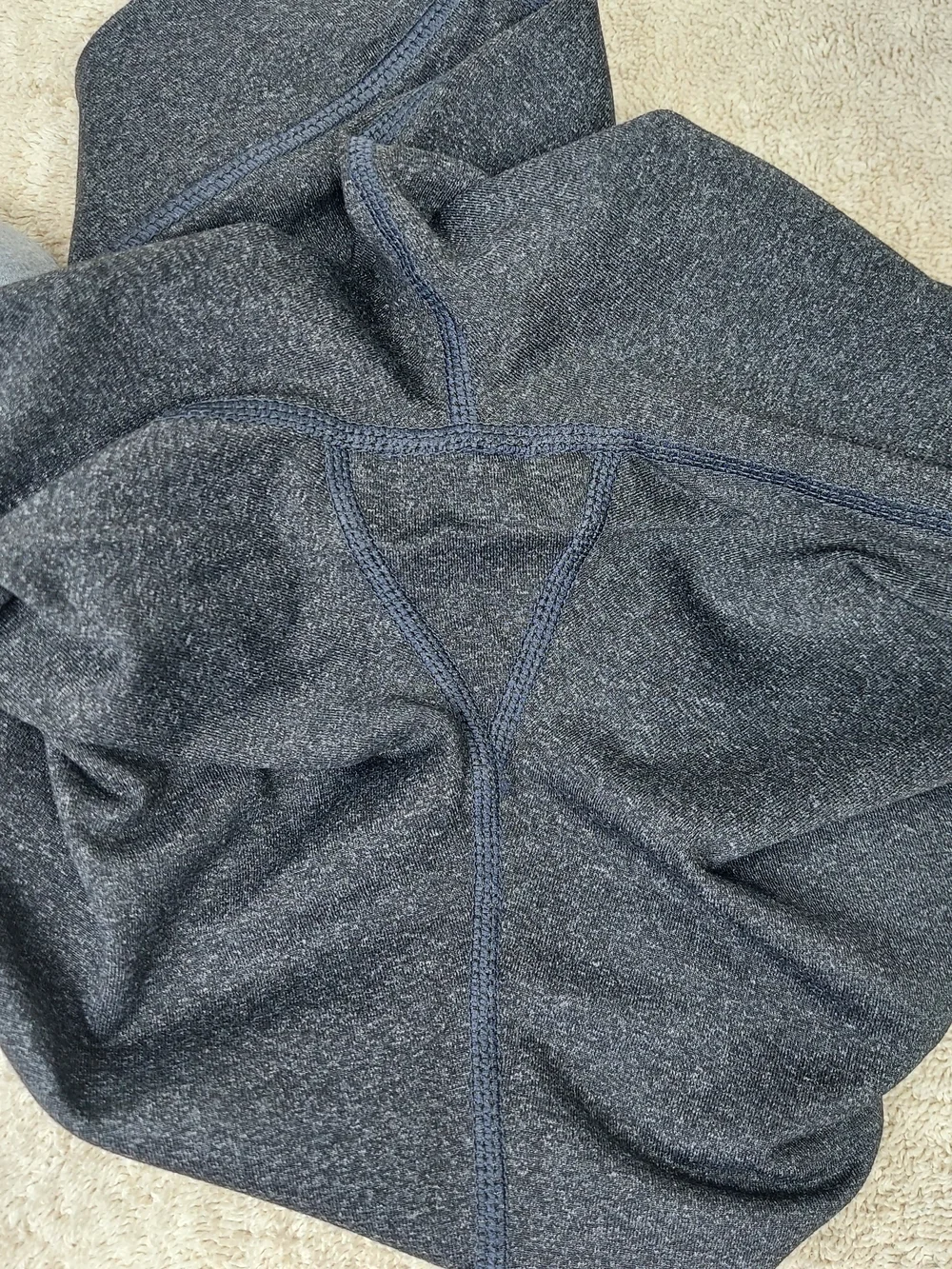 Eddie Bauer Kids' Two Toned Gray Activewear Trail Leggings Girls Size XL Sporty